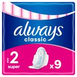 Always Classic Maxi Single Sanitary Pads 9pcs