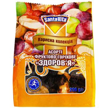Ассорти SantaVita Здоровье фруктово-ореховое 200г - купить, цены на КОСМОС - фото 2