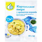 Картофельное пюре Auchan со вкусом сливок 30г