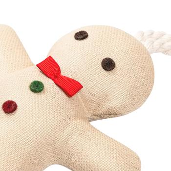 Pet Fun Новорічний Золотий пряник іграшка для собак 27,5х14,5 см - бежевий - купити, ціни на MasterZoo - фото 3