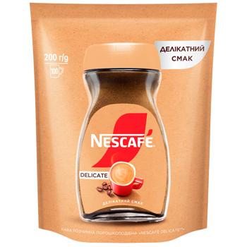 Кава Нескафе Делікейт 200г м/у - купити, ціни на Восторг - фото 1