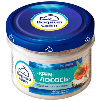 Паста Водний Світ с лососем 160г - купить, цены на КОСМОС - фото 1
