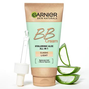 BB-крем для лица Garnier Skin Naturals Секрет совершенства светло-бежевый 50мл - купить, цены на МегаМаркет - фото 3