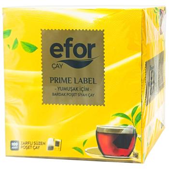 Чай чорний Efor Prime Label 100шт - купити, ціни на КОСМОС - фото 1