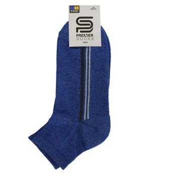 Шкарпетки чоловічі Premier Socks Економ махрова стопа р.25 темно-синій - купити, ціни на NOVUS - фото 1