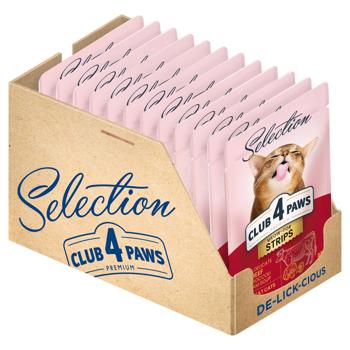 Корм влажный Club 4 Paws Premium Selection с говядиной и брокколи для кошек 85г - купить, цены на MasterZoo - фото 8