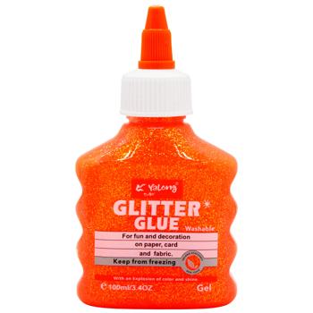 Клей Yalong с блестками 100мл в ассортименте - купить, цены на - фото 6
