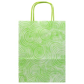 Подарочный пакет Happycom Крафт Ornament 26*12*36см - купить, цены на МегаМаркет - фото 2