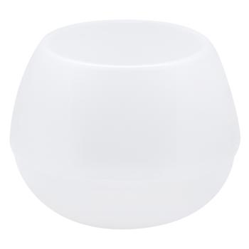 Aleana Sphere Flowerpot White Pearl 10cm