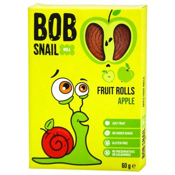 Bob Snail Natural Apple Candies 60g - buy, prices for COSMOS - photo 1