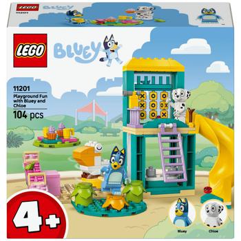 Конструктор Lego Bluey Веселье с Блуи и Хлоей на игровой площадке 11201