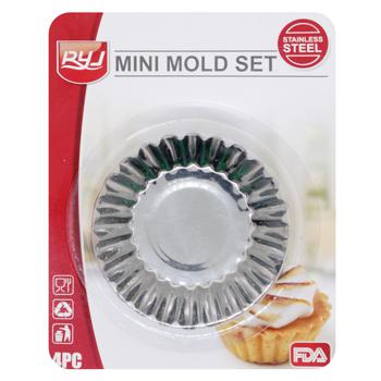 Форма для кексів металева 4шт - купити, ціни на Таврія В - фото 1