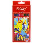 Friday Colored Pencils 12pcs