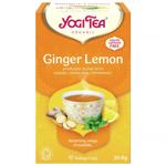 Чай трав’яний з прянощами "Імбир-Лимон" органічний пакет 30,6г, Yogi Tea