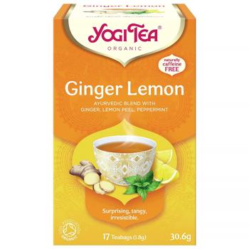 Чай трав’яний з прянощами "Імбир-Лимон" органічний пакет 30,6г, Yogi Tea - купити, ціни на Grono - фото 1