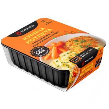 Myastoriya Chicken Cutlet with Mozzarella and Mashed Potatoes 350g