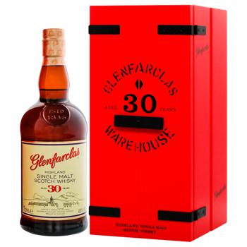 Віскі Glenfarclas 30 років 43% 0,7л - купити, ціни на WINETIME - фото 1