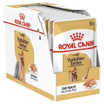 Корм вологий Royal Canin Adult з домашньою птицею для собак породи йоркширський тер'єр 9+3шт*85г - купити, ціни на MasterZoo - фото 2