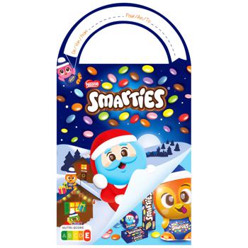 Набір Smarties Різдвяна Cумочка 197г - купити, ціни на МегаМаркет - фото 1