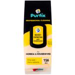 Purfix Yellow Universal Cleaning Wet Wipes 156pcs