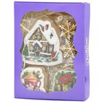 Dobryk New Year's Eve Gingerbread Set 5pcs