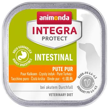 Корм ветеринарний вологий Integra Protect Intestinal Pure Turkey моно індичка для собак при порушенні кишково штункового тракту 150г - купити, ціни на MasterZoo - фото 1