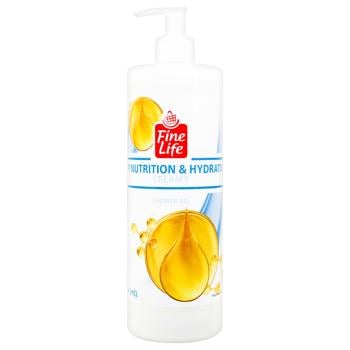 Fine Life Nutrition and Hydration Creamy Shower Gel 750ml