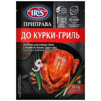 Приправа IRIS до курки гриль / 25г - купить, цены на Торба - фото 1