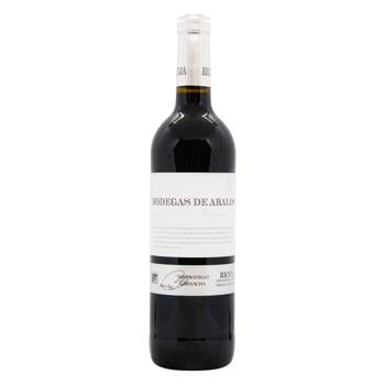 Вино Bodegas de Abalos Rioja Crianza 2014 красное сухое 14% 0,75л