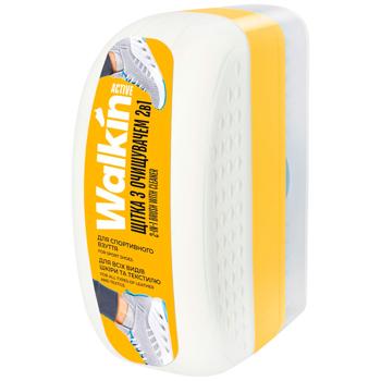 Walkin Active Brush with Cleaner for Sports Shoes 2in1 100ml - buy, prices for ULTRAMARKET - photo 1