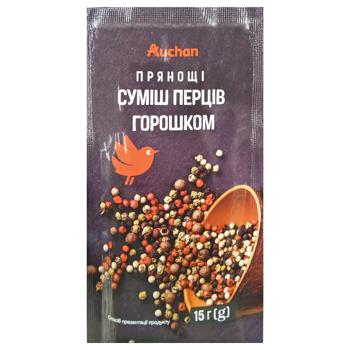 Auchan Pepper Peas Mix 15g