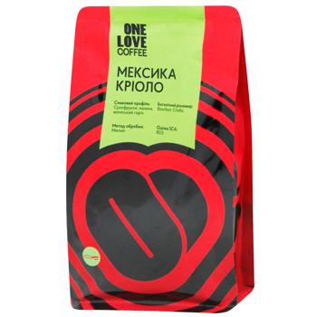 Кава в зернах One Love Мексика Кріоло 250г