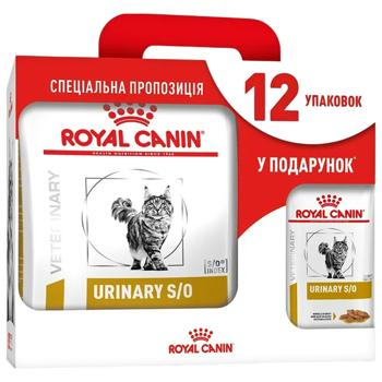 Набір корму Royal Canin з домашньою птицею для котів із захворюваннями сечовивідних шляхів cухий 3,5кг + вологий 12шт х 85г - купити, ціни на MasterZoo - фото 1