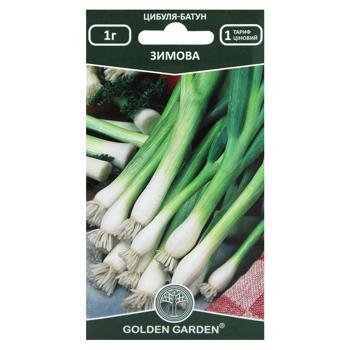 Golden Garden Winter Batun Onion Seeds 1g