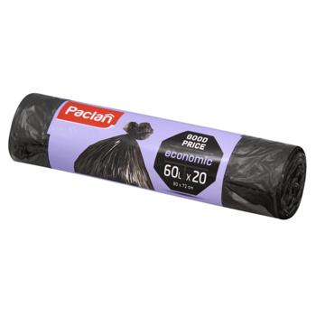 Paclan Economic Garbage Bags 20pcs*60l - buy, prices for - photo 3