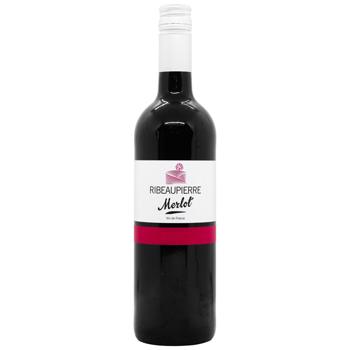 Ribeaupierre Merlot Red Dry Wine 12.5% 0.75l