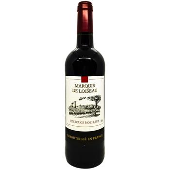 Marquis De Loiseau Red Semi-Sweet Wine 11.5% 0.75l