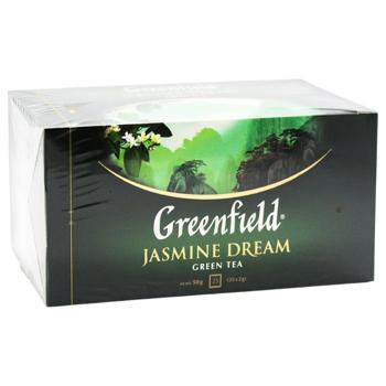 Greenfield Jasmine Dream Green Tea 2g*25pcs - buy, prices for - photo 2