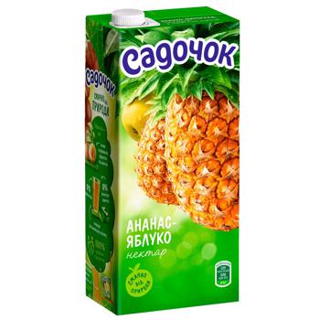 Sadochok Pineapple-Apple Nectar 0.95l - buy, prices for COSMOS - photo 2