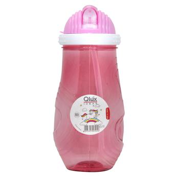 Qlux Ideas Chico Bottle with Straw 400ml - buy, prices for NOVUS - photo 3