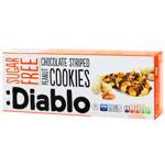 Diablo Sugar Free Chocolate Striped Peanut Cookies 150g