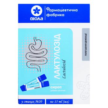 Сироп Віола Лактулозід 20шт*15мл - купити, ціни на Auchan - фото 2