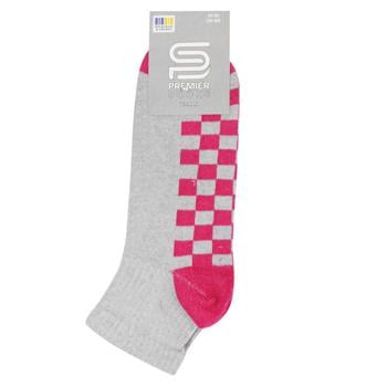 Шкарпетки Premier Socks Економ жіночі клітинка р.23-25 - купити, ціни на NOVUS - фото 1