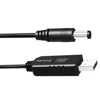 ColorWay Cable for WiFi Router 12V USB-DC 5.5x2.5mm 1m