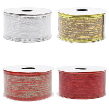 Лента для подарков 3,8см*2,7м - купить, цены на Таврия В - фото 1