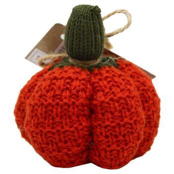 Декоративний виріб Pumpkin Помаранчевий 9см - купити, ціни на ULTRAMARKET - фото 1