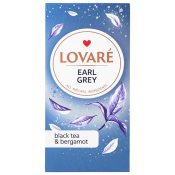 Lovare Earl Grey Black Tea with Bergamot Aroma 2g*24pcs - buy, prices for COSMOS - photo 2