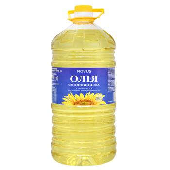 Novus Refined Sunflower Oil 3l - buy, prices for - photo 1