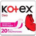 Kotex Deo Ultraslim Daily Pads 20pcs