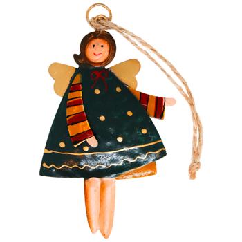 Декоративна прикраса в асортименті 10х7см Метал LEFARD 1 шт - купить, цены на WINETIME - фото 2